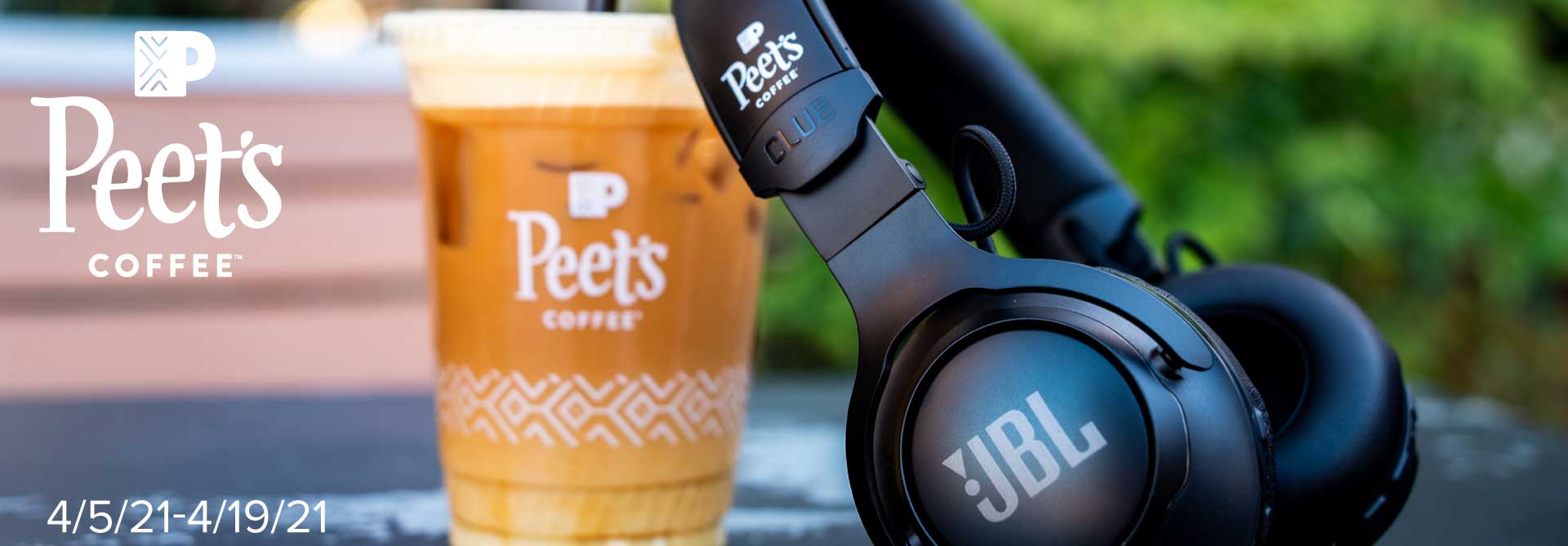 Peet's Coffee Specialty Drink and Pastry