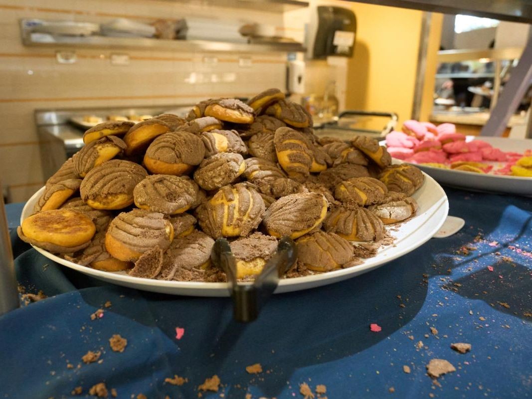 Specialty cookies on a platter