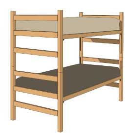 Bunked Bed